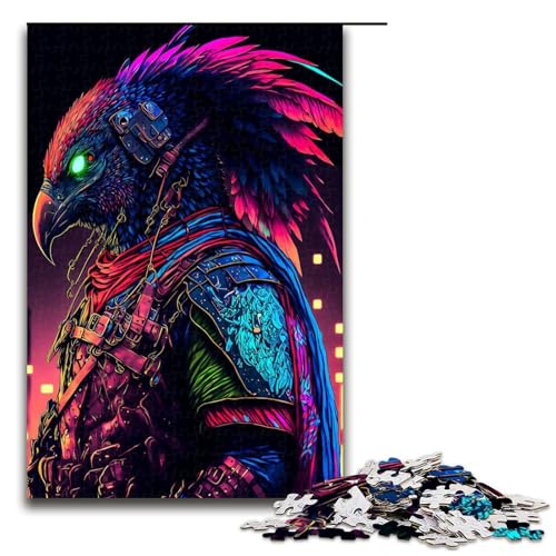 Puzzle für Erwachsene, 1000 Teile, Vogelkrieger1, Holzpuzzle, Lernspiel, Herausforderungsspielzeug, 1000 Teile von ouynngjing