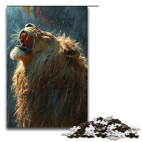 Puzzle für Erwachsene, 1000 Teile, brüllender Löwe, Puzzle, Lernspiele für Zuhause, DIY-Spielzeug, tolles Geschenk für Spiele, 1000 Teile Puzzle für Erwachsene, 1000 Teile, brüllender Löwe, Puzzle, Lernspiele für Zuhause, DIY-Spielzeug, tolles Geschenk für Spiele, 1000 Teile von ouynngjing