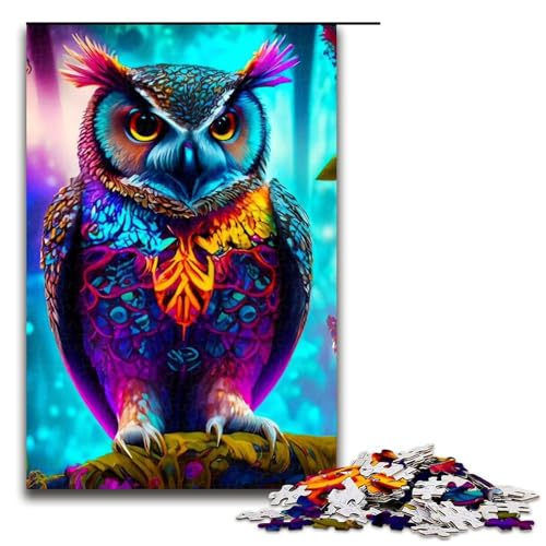 Puzzle für Erwachsene, 1000 Teile, magische Eule, Puzzle, Lernspiele für Zuhause, DIY-Spielzeug, tolles Geschenk für Spiele, 1000 Teile Puzzle für Erwachsene, 1000 Teile, magische Eule, Puzzle, Lernspiele für Zuhause, DIY-Spielzeug, tolles Geschenk für Spiele, 1000 Teile von ouynngjing