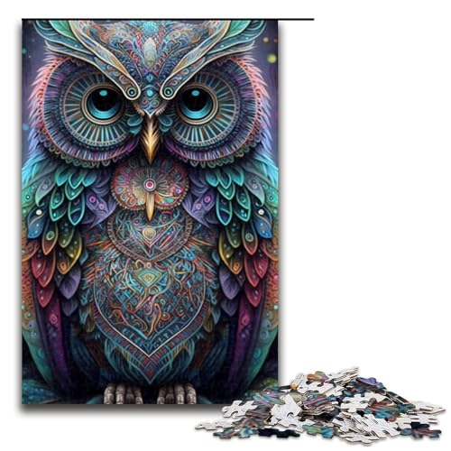 Puzzle für Erwachsene, 1000 Teile, magische Eule, Puzzle, Lernspiele für Zuhause, DIY-Spielzeug, tolles Geschenk für Spiele, 1000 Teile Puzzle für Erwachsene, 1000 Teile, magische Eule, Puzzle, Lernspiele für Zuhause, DIY-Spielzeug, tolles Geschenk für Spiele, 1000 Teile von ouynngjing