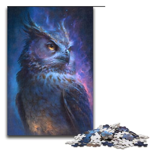 Puzzle für Erwachsene, 1000 Teile, majestätische Eule, Puzzle, Lernspiele für Zuhause, DIY-Spielzeug, tolles Geschenk für Spiele, 1000 Teile Puzzle für Erwachsene, 1000 Teile, majestätische Eule, Puzzle, Lernspiele für Zuhause, DIY-Spielzeug, tolles Geschenk für Spiele, 1000 Teile von ouynngjing