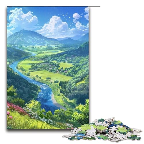 Puzzle für Erwachsene, 1000-teiliges Sommerlandschaftspuzzle für Erwachsene, Holzpuzzles, Familienspiele, Weihnachtsgeburtstagsgeschenke, 1000 PCS Puzzle für Erwachsene, 1000-teiliges Sommerlandschaftspuzzle für Erwachsene, Holzpuzzles, Familienspiele, Weihnachtsgeburtstagsgeschenke, 1000 PCS von ouynngjing