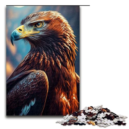 Puzzle für Erwachsene, Adler, 1000 Teile, Holzpuzzle für Kinder ab 12 Jahren, Lernspielzeug, 1000 Teile Puzzle für Erwachsene, Adler, 1000 Teile, Holzpuzzle für Kinder ab 12 Jahren, Lernspielzeug, 1000 Teile von ouynngjing