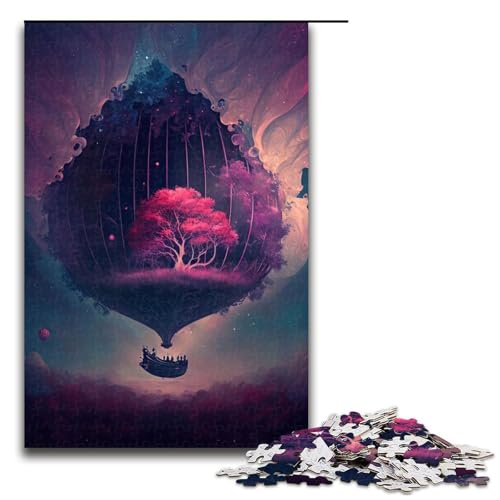 Puzzle für Erwachsene, Ballon im Weltraum, 6 Puzzles 1000 Teile, Holzpuzzle für Kinder ab 12 Jahren, anspruchsvolles Spiel, 1000 Teile Puzzle für Erwachsene, Ballon im Weltraum, 6 Puzzles 1000 Teile, Holzpuzzle für Kinder ab 12 Jahren, anspruchsvolles Spiel, 1000 Teile von ouynngjing