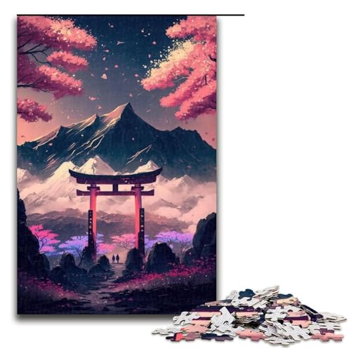 Puzzle für Erwachsene, Berg der Träume, 1000-teiliges Holzpuzzle für Kinder ab 12 Jahren, Heimdekoration, 1000 PCS Puzzle für Erwachsene, Berg der Träume, 1000-teiliges Holzpuzzle für Kinder ab 12 Jahren, Heimdekoration, 1000 PCS von ouynngjing