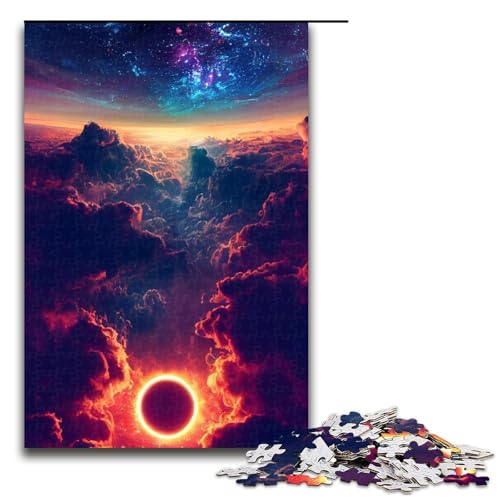 Puzzle für Erwachsene, Blitznebel, 1000 Teile, Holzpuzzle für Erwachsene und Kinder ab 12 Jahren, 1000 Teile Puzzle für Erwachsene, Blitznebel, 1000 Teile, Holzpuzzle für Erwachsene und Kinder ab 12 Jahren, 1000 Teile von ouynngjing