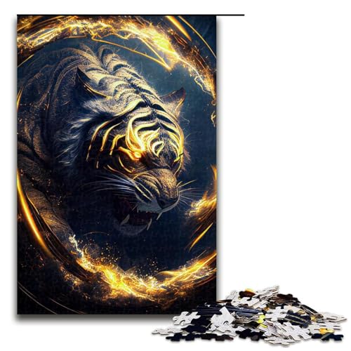 Puzzle für Erwachsene, Blumenschloss, 1000 Teile, Holzpuzzle für Erwachsene und Kinder ab 12 Jahren, 1000 Teile von ouynngjing