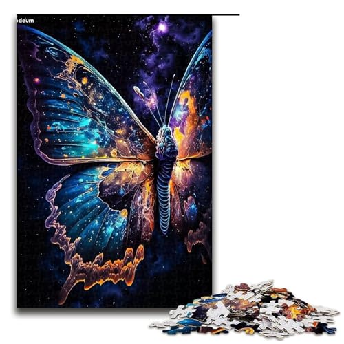 Puzzle für Erwachsene, Cosmic Lion, 1000-teiliges Holzpuzzle für Kinder ab 12 Jahren, Lernspielzeug, 1000 Teile von ouynngjing