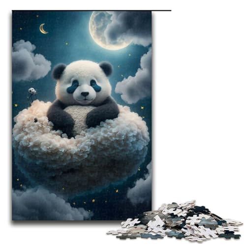 Puzzle für Erwachsene, Dreaming Panda, 1000-teiliges Holzpuzzle für Kinder ab 12 Jahren, Lernspielzeug, 1000 Teile Puzzle für Erwachsene, Dreaming Panda, 1000-teiliges Holzpuzzle für Kinder ab 12 Jahren, Lernspielzeug, 1000 Teile von ouynngjing