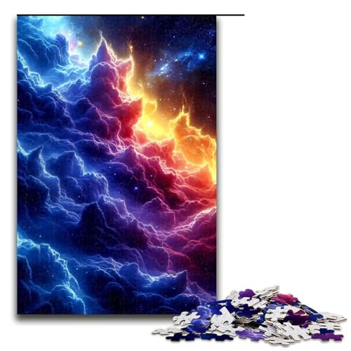 Puzzle für Erwachsene, Farb-Astronauten-Puzzle, 1000 Teile, Holzpuzzle für Kinder ab 12 Jahren, anspruchsvolles Spiel, 1000 Teile Puzzle für Erwachsene, Farb-Astronauten-Puzzle, 1000 Teile, Holzpuzzle für Kinder ab 12 Jahren, anspruchsvolles Spiel, 1000 Teile von ouynngjing