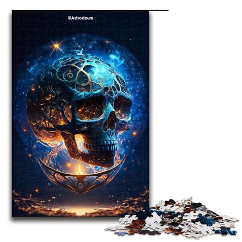 Puzzle für Erwachsene, Feuertiger, 1000 Teile, Holzpuzzle für Erwachsene und Kinder ab 12 Jahren, Lernspielzeug, 1000 Teile von ouynngjing
