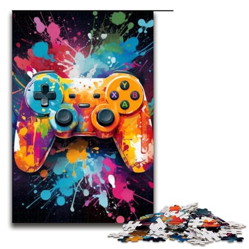 Puzzle für Erwachsene, Gamecontroller, 1000 Teile, Holzpuzzle für Erwachsene und Kinder ab 12 Jahren, 1000 Teile Puzzle für Erwachsene, Gamecontroller, 1000 Teile, Holzpuzzle für Erwachsene und Kinder ab 12 Jahren, 1000 Teile von ouynngjing