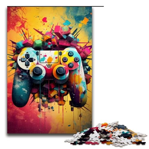 Puzzle für Erwachsene, Gamecontroller, 1000 Teile, Holzpuzzle für Kinder ab 12 Jahren, Heimdekoration, 1000 Teile Puzzle für Erwachsene, Gamecontroller, 1000 Teile, Holzpuzzle für Kinder ab 12 Jahren, Heimdekoration, 1000 Teile von ouynngjing