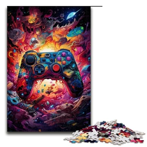 Puzzle für Erwachsene, Gamecontroller, 1000-teiliges Holzpuzzle für Kinder ab 12 Jahren, Lernspielzeug, 1000 Teile Puzzle für Erwachsene, Gamecontroller, 1000-teiliges Holzpuzzle für Kinder ab 12 Jahren, Lernspielzeug, 1000 Teile von ouynngjing