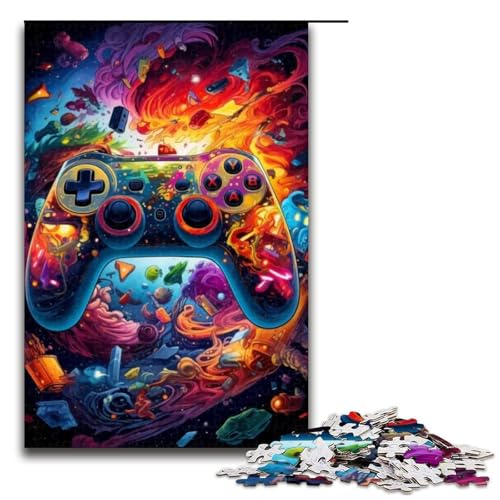 Puzzle für Erwachsene, Gamecontroller (38), 1000-teiliges Holzpuzzle für Kinder ab 12 Jahren, Lernspielzeug, 1000 Teile von ouynngjing