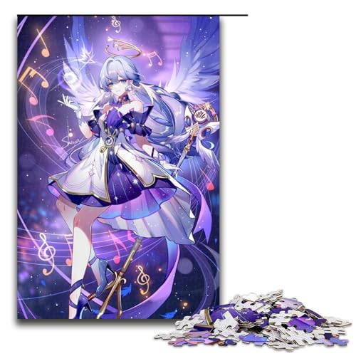 Puzzle für Erwachsene, Genshin Impact, 1000 Teile, Holzpuzzle für Kinder ab 12 Jahren, anspruchsvolles Spiel, 1000 Teile Puzzle für Erwachsene, Genshin Impact, 1000 Teile, Holzpuzzle für Kinder ab 12 Jahren, anspruchsvolles Spiel, 1000 Teile von ouynngjing