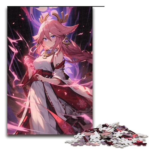 Puzzle für Erwachsene, Genshin Impact, 1000-teiliges Holzpuzzle für Kinder ab 12 Jahren, Lernspielzeug, 1000 Teile Puzzle für Erwachsene, Genshin Impact, 1000-teiliges Holzpuzzle für Kinder ab 12 Jahren, Lernspielzeug, 1000 Teile von ouynngjing