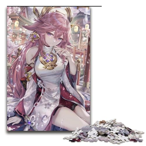 Puzzle für Erwachsene, Genshin Impact, 1000-teiliges Holzpuzzle für Kinder ab 12 Jahren, Lernspielzeug, 1000 Teile Puzzle für Erwachsene, Genshin Impact, 1000-teiliges Holzpuzzle für Kinder ab 12 Jahren, Lernspielzeug, 1000 Teile von ouynngjing