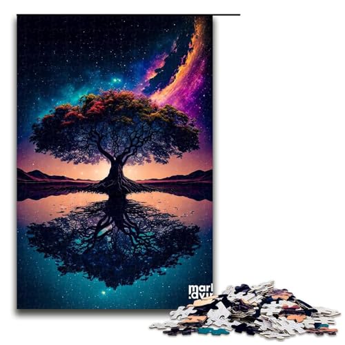 Puzzle für Erwachsene, Krokodil, 1000 Teile, Holzpuzzle für Erwachsene und Kinder ab 12 Jahren, Lernspielzeug, 1000 Teile von ouynngjing