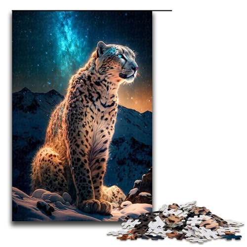 Puzzle für Erwachsene, Leopard, 1000 Teile, Holzpuzzle für Erwachsene und Kinder ab 12 Jahren, 1000 Teile Puzzle für Erwachsene, Leopard, 1000 Teile, Holzpuzzle für Erwachsene und Kinder ab 12 Jahren, 1000 Teile von ouynngjing