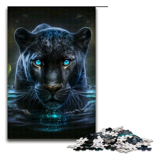 Puzzle für Erwachsene, Leopard, 1000 Teile, Holzpuzzle für Kinder ab 12 Jahren, Lernspielzeug, 1000 Teile Puzzle für Erwachsene, Leopard, 1000 Teile, Holzpuzzle für Kinder ab 12 Jahren, Lernspielzeug, 1000 Teile von ouynngjing