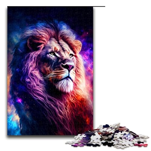 Puzzle für Erwachsene, Löwe 16, 1000 Teile, Puzzle, tolles Geschenk, geeignet für und Teenager ab 14 Jahren, 1000 Teile von ouynngjing