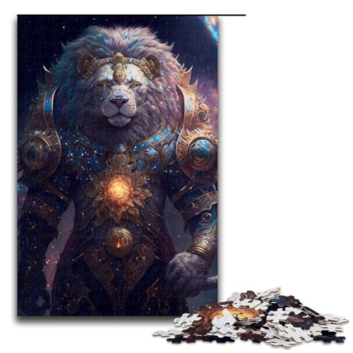 Puzzle für Erwachsene, Löwen, 1000 Teile, Holzpuzzle für Kinder ab 12 Jahren, Heimdekoration, 1000 Teile von ouynngjing