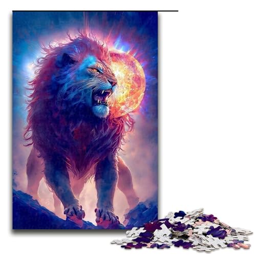 Puzzle für Erwachsene, Löwen, 1000 Teile, Holzpuzzle für Kinder ab 12 Jahren, Heimdekoration, 1000 Teile Puzzle für Erwachsene, Löwen, 1000 Teile, Holzpuzzle für Kinder ab 12 Jahren, Heimdekoration, 1000 Teile von ouynngjing