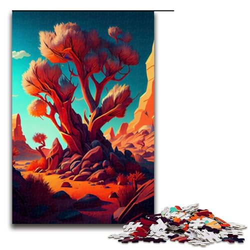 Puzzle für Erwachsene, Naturlandschaftsmalerei, 1000 Teile, Holzpuzzle für Erwachsene und Kinder ab 12 Jahren, 1000 Teile Puzzle für Erwachsene, Naturlandschaftsmalerei, 1000 Teile, Holzpuzzle für Erwachsene und Kinder ab 12 Jahren, 1000 Teile von ouynngjing