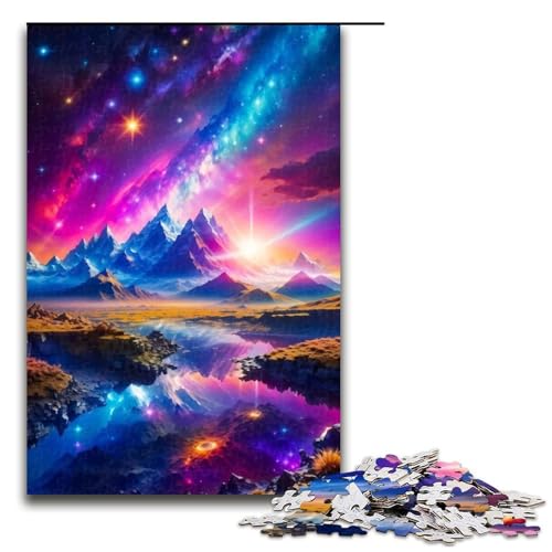 Puzzle für Erwachsene, Nebel, 1000 Teile, Holzpuzzle für Erwachsene und Kinder ab 12 Jahren, 1000 Teile Puzzle für Erwachsene, Nebel, 1000 Teile, Holzpuzzle für Erwachsene und Kinder ab 12 Jahren, 1000 Teile von ouynngjing