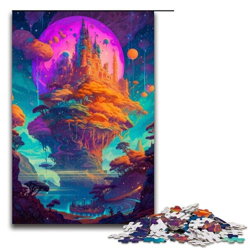 Puzzle für Erwachsene, Schloss im Weltraum 8, 1000 Teile, Puzzle, tolles Geschenk, geeignet für und Teenager ab 14 Jahren, 1000 Teile Puzzle für Erwachsene, Schloss im Weltraum 8, 1000 Teile, Puzzle, tolles Geschenk, geeignet für und Teenager ab 14 Jahren, 1000 Teile von ouynngjing