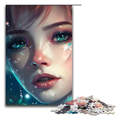 Puzzle für Erwachsene, Schönheit des Anime, 1000-teiliges Holzpuzzle für Kinder ab 12 Jahren, Lernspielzeug, 1000 Teile Puzzle für Erwachsene, Schönheit des Anime, 1000-teiliges Holzpuzzle für Kinder ab 12 Jahren, Lernspielzeug, 1000 Teile von ouynngjing