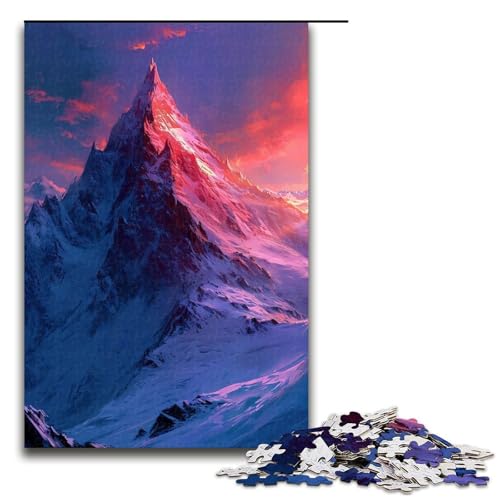 Puzzle für Erwachsene, buntes Universum, 1000 Teile, Holzpuzzle für Kinder ab 12 Jahren, Lernspielzeug, 1000 Teile von ouynngjing