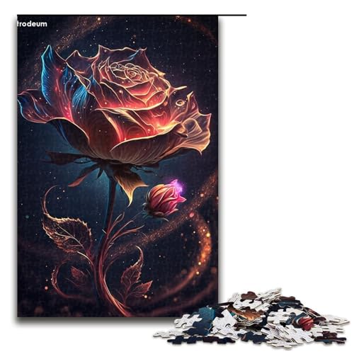 Puzzle für Erwachsene, kosmischer Pilz, 1000 Teile, Holzpuzzle für Kinder ab 12 Jahren, Lernspielzeug, 1000 Teile von ouynngjing