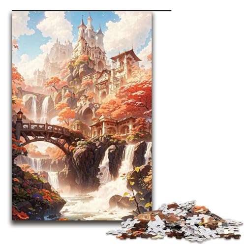 Puzzle für Erwachsene, verstecktes Kloster, 1000 Teile, Holzpuzzle für Erwachsene und Kinder ab 12 Jahren, Lernspielzeug, 1000 Teile Puzzle für Erwachsene, verstecktes Kloster, 1000 Teile, Holzpuzzle für Erwachsene und Kinder ab 12 Jahren, Lernspielzeug, 1000 Teile von ouynngjing