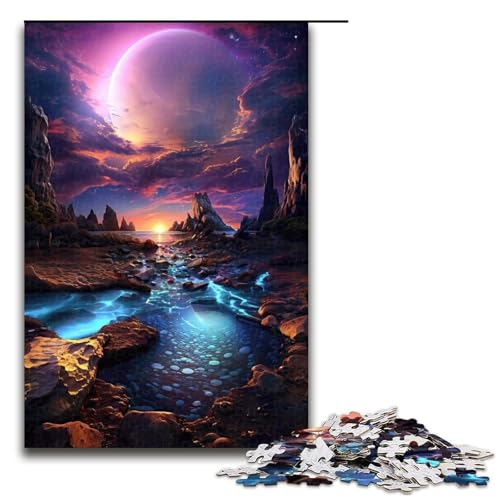 Puzzle für Erwachsene „Magic Planet“, 1000 Teile, Holzpuzzle für Erwachsene und Kinder ab 12 Jahren, Lernspielzeug, 1000 Teile Puzzle für Erwachsene „Magic Planet“, 1000 Teile, Holzpuzzle für Erwachsene und Kinder ab 12 Jahren, Lernspielzeug, 1000 Teile von ouynngjing