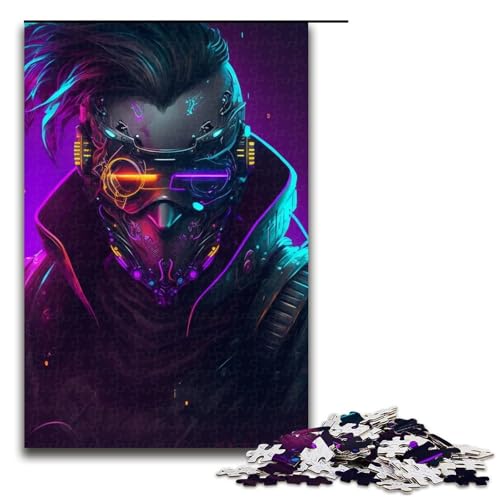 Puzzle für Erwachsene „Neon Robot Girl“, 1000 Teile, Holzpuzzle für Erwachsene und Kinder ab 12 Jahren, Lernspielzeug, 1000 Teile Puzzle für Erwachsene „Neon Robot Girl“, 1000 Teile, Holzpuzzle für Erwachsene und Kinder ab 12 Jahren, Lernspielzeug, 1000 Teile von ouynngjing