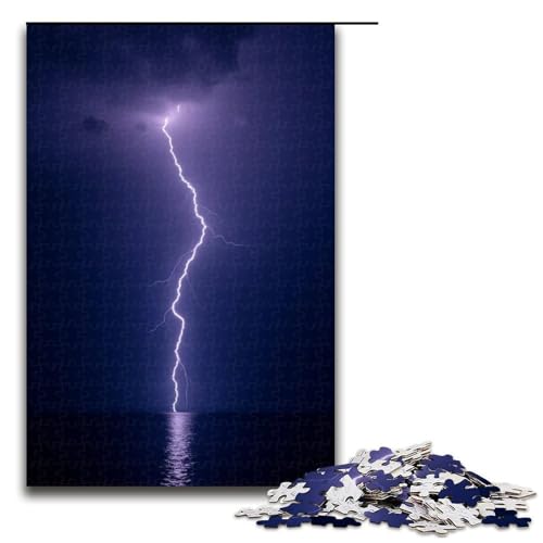 Puzzle für Erwachsene 1000 Teile Aufgehende Sonne Puzzlespiel lustiges Spielzeug 1000 Teile (75 x 50 cm) von ouynngjing