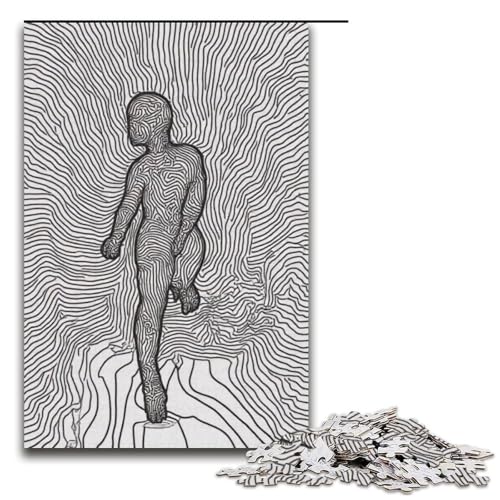 Puzzle für Erwachsene 1000 Teile Aurora-Tanz-Puzzle für Erwachsene Holzpuzzles Familienspiele Weihnachts- und Geburtstagsgeschenke 1000 Teile (38 x 26 cm) von ouynngjing