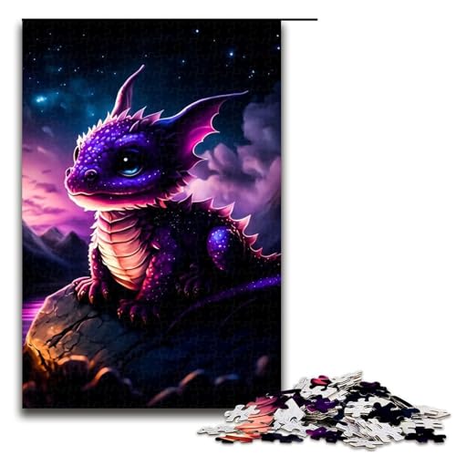 Puzzle für Erwachsene 1000 Teile Baby Dragon 15 Puzzles Spiel Spielzeug Lustige 1000 PCS von ouynngjing