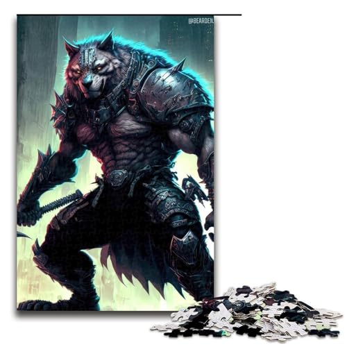 Puzzle für Erwachsene 1000 Teile Bärenkrieger Holzpuzzle für Kinder Lernspiel 1000 PCS Puzzle für Erwachsene 1000 Teile Bärenkrieger Holzpuzzle für Kinder Lernspiel 1000 PCS von ouynngjing
