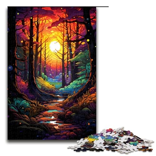 Puzzle für Erwachsene 1000 Teile Bialowieza_Forest_ Puzzles Spiele Spielzeug Geschenk Geeignet für Desktop-Dekoration 1000 PCS (75x50cm) von ouynngjing
