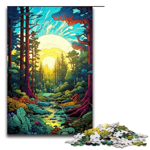 Puzzle für Erwachsene 1000 Teile Bialowieza_Wald_ Geburtstagsgeschenk Geschenke für Teenager ab 14 Jahren 1000 Teile (75 x 50 cm) von ouynngjing