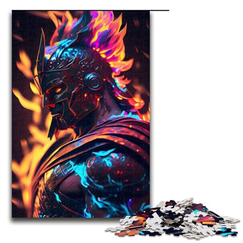 Puzzle für Erwachsene 1000 Teile Blazing Ares Puzzles Spiel Spielzeug Lustige 1000 PCS von ouynngjing