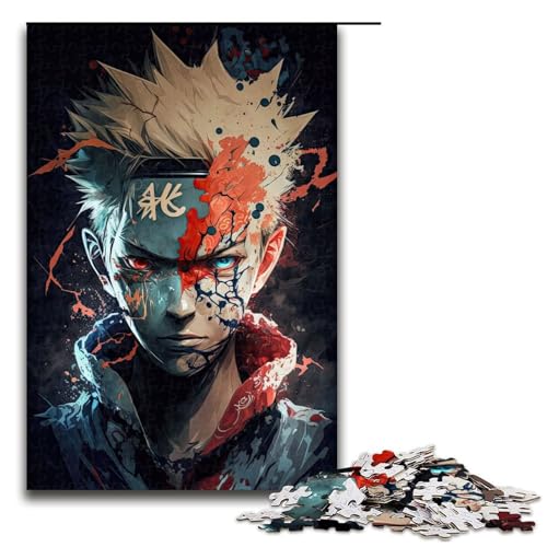 Puzzle für Erwachsene 1000 Teile Blitz in Gelb Puzzles Spiel Spielzeug Lustige 1000 PCS von ouynngjing