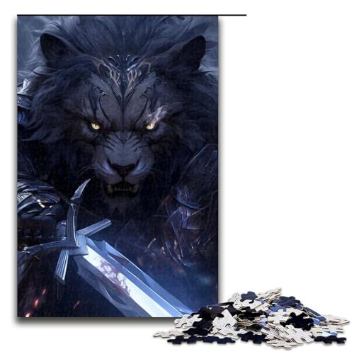 Puzzle für Erwachsene 1000 Teile Blitzlöwe Holzpuzzle für Kinder Lernspiel 1000 PCS Puzzle für Erwachsene 1000 Teile Blitzlöwe Holzpuzzle für Kinder Lernspiel 1000 PCS von ouynngjing