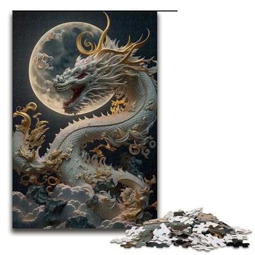Puzzle für Erwachsene 1000 Teile Brave Dragon Puzzles Spiel Spielzeug Lustige 1000 PCS von ouynngjing