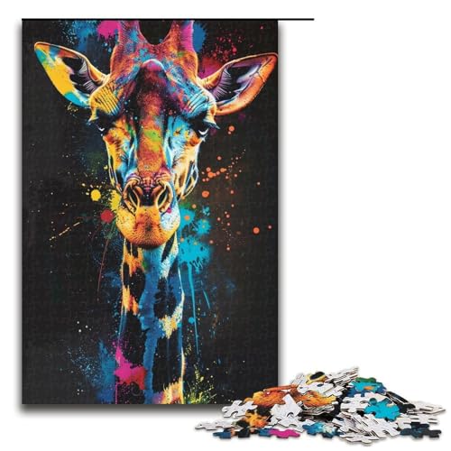 Puzzle für Erwachsene 1000 Teile Bunte Eule Puzzles Spiel Spielzeug Lustige 1000 PCS von ouynngjing