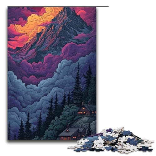 Puzzle für Erwachsene 1000 Teile Buntes Universum Puzzle Spiel Spielzeug Lustiges 1000 PCS von ouynngjing