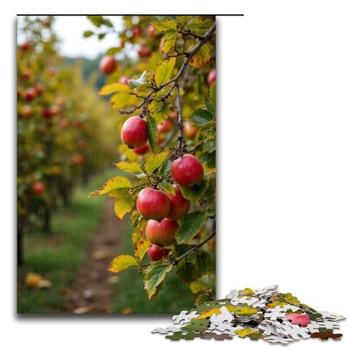 Puzzle für Erwachsene 1000 Teile Der Obstgarten ist im Herbst voller Früchte Puzzlespiel lustiges Spielzeug 1000 Teile (75 x 50 cm) von ouynngjing